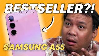Overpriced daw Pero Bestseller!? | Samsung Galaxy A55 5G Philippines Hands-on