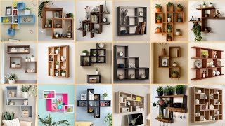Latest Top 50 Wall Mounted Shelves Ideas 2026 || DIY Wooden Wall Shelves || Floating Wall Shelves
