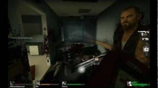 Let's Play Left 4 Dead Part 5 [Audio Issues] - Leap of Faith Feat. Admiral Buttercrust