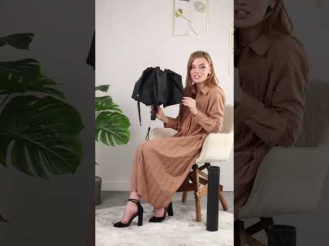 Миниатюра изображения товара Зонт складной Ame Yoke M58 Fan (черный)