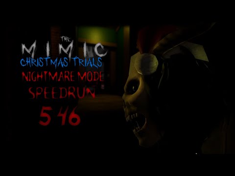 The Mimic Nightmare Christmas Trials Solo Speedrun 5:46-ROBLOX