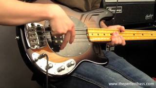 Video thumbnail for Music Man Classic StingRay w/ Maple Fingerboard - The Perfect Bass by theperfectbass