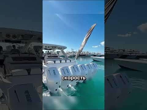 2500 л с  на воде — эта яхта быстрее спорткара