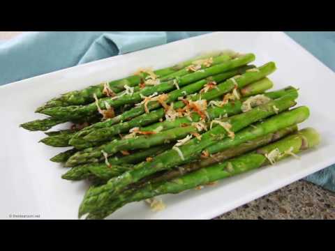 Garlic Parmesan Roasted Asparagus