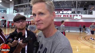 Steve Kerr On The El Paso & Dayton Shootings, Reacts To trump & mcconnel Comments.