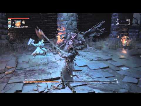 Bloodborne coop BloodStarved Beast