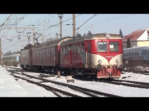 Tren R5735 Suceava - Cacica (Dornesti) cu EA443 si 1 sicriu - 01.03.2018