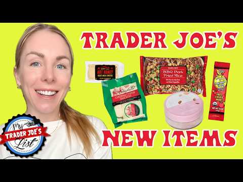 Trying All 8 New & Returning Trader Joe’s Items | $134 Haul