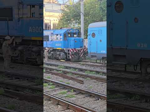 EMD GT22 A904 encarrilando a A900 (Segunda parte) Quilmes, Buenos Aires - 23/02/2026 #train #railway