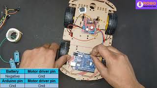 Download the video "HOW TO MAKE LINE FOLLOWING  ROBOT #roboinnovation #robotics #roboticsprojects"