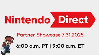 Nintendo Direct Announced for TOMORROW - 25 Minutes Long! (..but it's a Partner Showcase)
