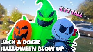 We forgot this Jack Skellington & Oogie Boogie Halloween inflatable from At Home 2024
