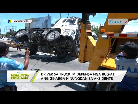 Balitang Bisdak: Truck, natikalbong sa Butuanon bridge sa Mandaue City
