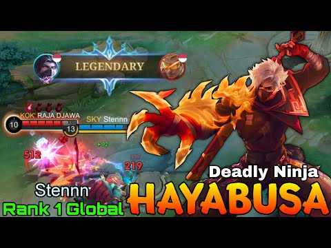 Legendary Hayabusa Deadly Ninja - Top 1 Global Hayabusa by Stennn - Mobile Legends