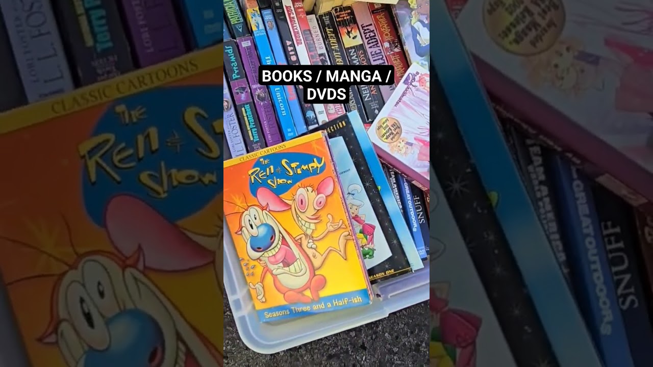 Books, Manga, and Dvds #books #dvds #bluray #manga #anime #book #comic #magazine #swapmeet