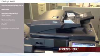 Kyocera Making Booklets Tutorial
