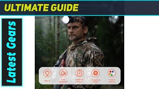 GearOZ 10W LED Hunter Headlamp: The Ultimate Night Vision Powerhouse!