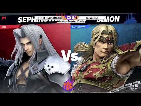 Clemson Smash Series 33 - WQ - LunaDachi (Sephiroth) vs. Disciple (Simon) - SSBU