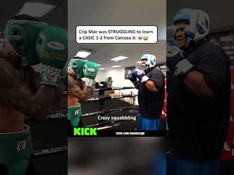 Crip Mac Was STRUGGLING To Learn A BASIC 1-2 😭🥊