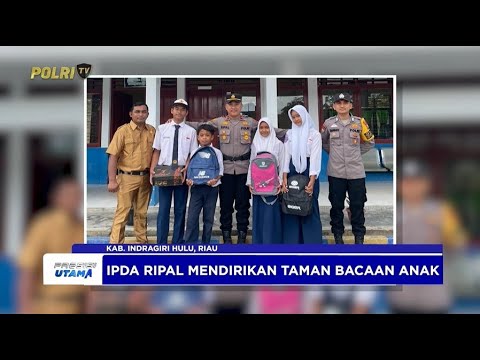 DEDIKASI IPDA RIPAL PERHATIKAN PENDIDIKAN ANAK HINGGA FASILITASI ADMINISTRASI WARGA