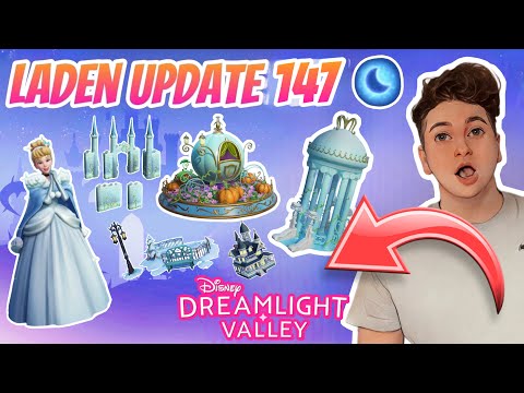 6000 MONDSTEINE CINDERELLA MEGA BUNDLE ist MEGA!!! 🤩 | Laden Update 147 | Disney Dreamlight Valley 