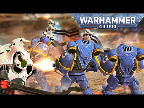 Ultramarines vs Necrons vs Chaos vs Eldar - Unification Mod, Warhammer 40k: Dawn of War: Soulstorm