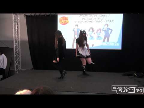 [Made in Asia 4] INTRO Concours de danse Belgotaku JPOP AKB48  -Kaze wa fuite iru
