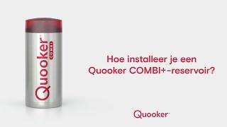 Een Quooker COMBI+-reservoir installeren