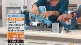 Hoover Enhanced Clean Disinfecting Handheld Steamer