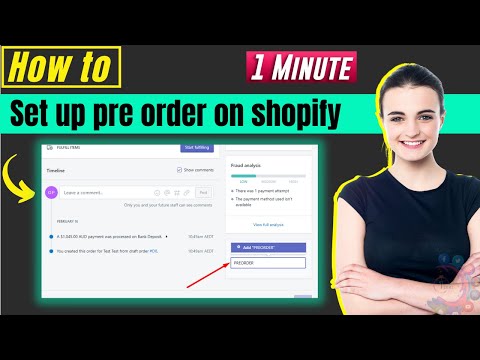How to set up pre order on shopify 2026