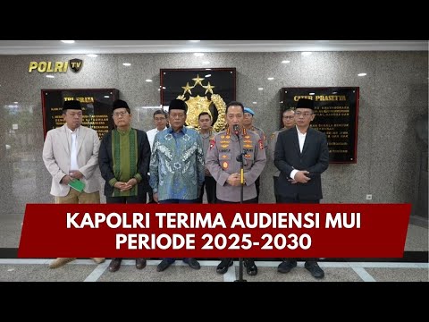 PRESISI UPDATE: DOORSTOP - KAPOLRI TERIMA AUDIENSI MUI PERIODE 2025-2030 05/02/26 (15.22)