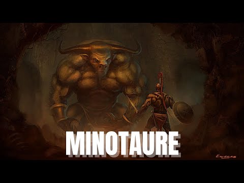 The Minotaur, the monster of the labyrinth (Greek mythology)