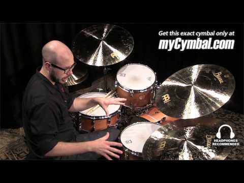 Meinl 22" Byzance Extra Dry China Ride w/ Rivets Played by Gabriel Harris (LTD-B22EDCHR-S-1082713YY)