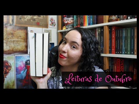 Vlog de Leituras de Outubro (2021) | Raíssa Baldoni