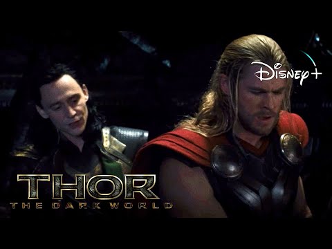Thor: The Dark World | Thor And Loki Arrive On The Dark Elves Ship Scene | Disney+ [2013]