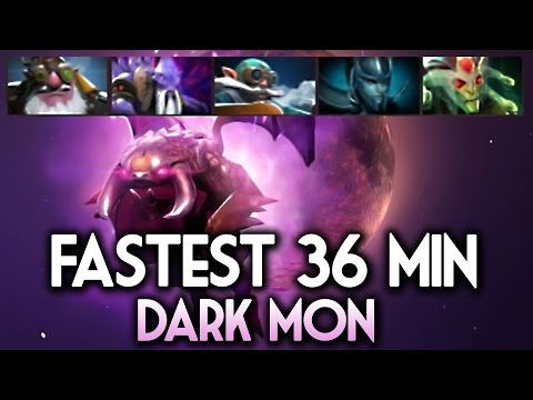 Dark Moon Fastest Kill World Record DOTA 2 - How to win Dark Moon