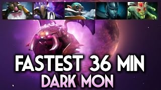 Dark Moon Fastest Kill World Record DOTA 2 - How to win Dark Moon