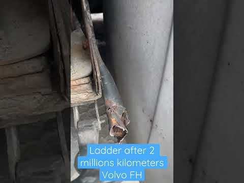 Ladder after 2 000 000 kilometers Volvo FH #volvofh #turysta #volvotrucks #truckdriver