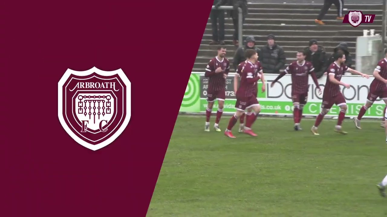 Arbroath vs Dunfermline Athletic Highlights