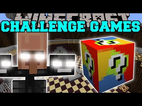 Minecraft: VILLAGER WITHER CHALLENGE GAMES - Lucky Block Mod - Modded Mini-Game