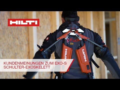KUNDENMEINUNG von Fischbach Bau zum EXO-S Schulter-Exoskelett