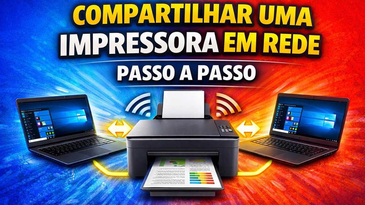 See how easy it is to put a PRINTER ON A NETWORK step by step