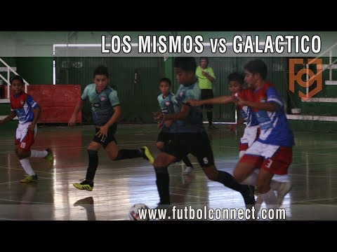 LOS MISMOS vs GALACTICO Campeonato Masculino de Futsal Sub 12