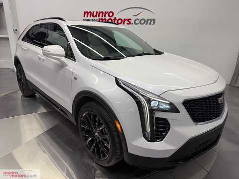 2023 Cadillac XT4 AWD 4dr Sport in White for sale at Munro Motors in Brantford, ON