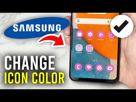 How To Change Icon Color On Samsung Phone - Full Guide