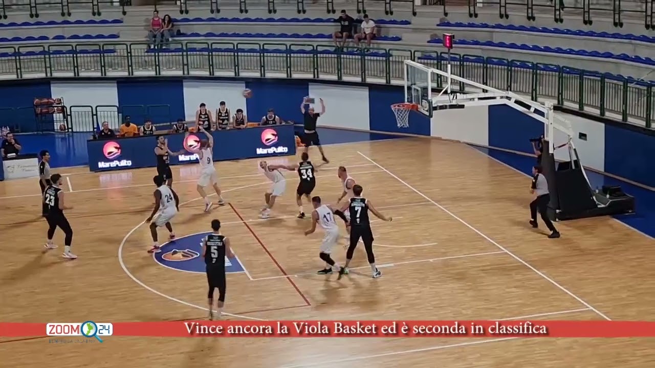 Vince ancora la Viola Basket ed è seconda in classifica (VIDEO)