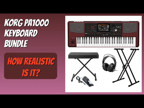 REVIEW (2025): Korg PA1000 Keyboard Bundle. Features