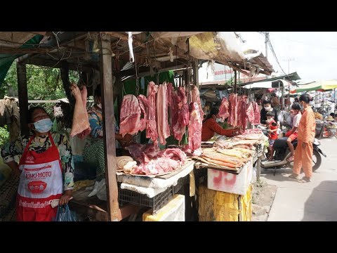 Amazing Morning Street Food @Phsa Kandal Porchengong -​ Garment Factory Market Food​