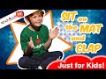 Sit On The Mat And Clap Circle Time Action Songs For Babies Toddlers