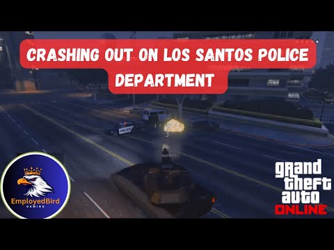 GTA 5 | Crashing Out On Los Santos Police Department (LSPD)